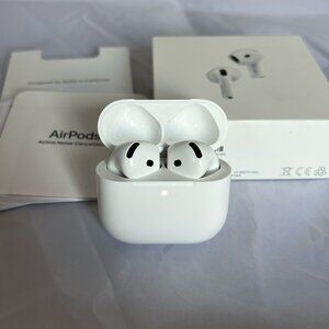 Apple AirPods 4th Gen with Active Noise Cancellation & MagSafe Charging Case